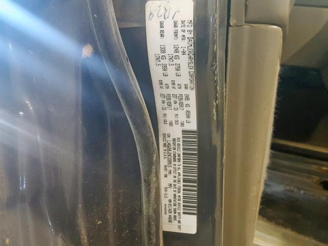 1J4GW58J24C339915 - 2004 JEEP GRAND CHER GRAY photo 10