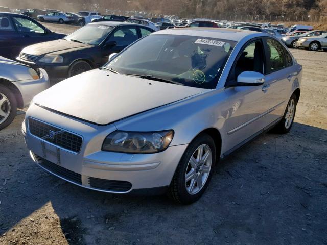 YV1MS390172268256 - 2007 VOLVO S40 2.4I SILVER photo 2