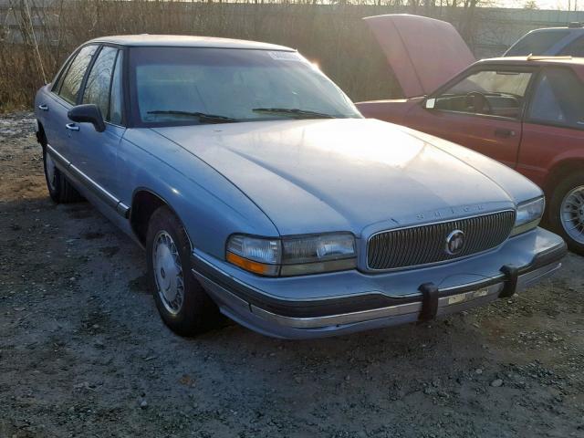 1G4HP52L6SH424897 - 1995 BUICK LESABRE CU BLUE photo 1