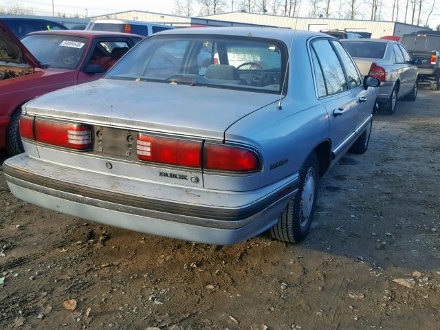 1G4HP52L6SH424897 - 1995 BUICK LESABRE CU BLUE photo 4