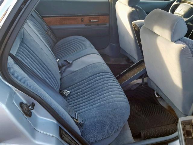 1G4HP52L6SH424897 - 1995 BUICK LESABRE CU BLUE photo 6