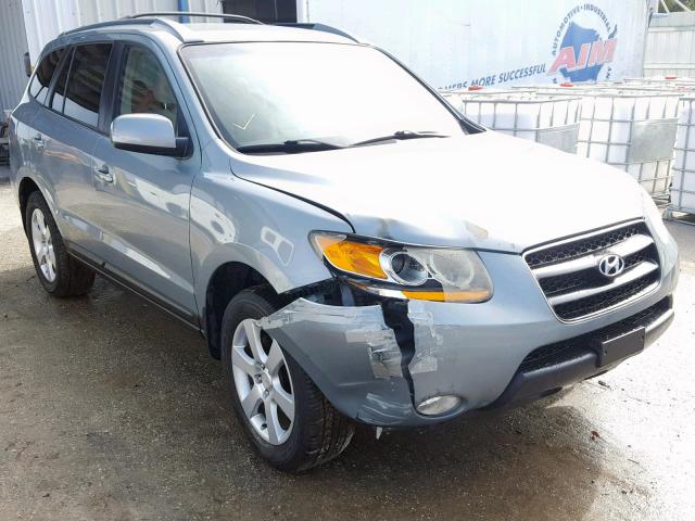 5NMSH73E89H292544 - 2009 HYUNDAI SANTA FE S GRAY photo 1