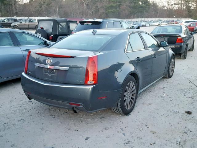 1G6DS5EV5A0117428 - 2010 CADILLAC CTS PREMIU GRAY photo 4