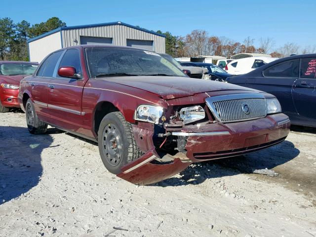 2MEFM74W35X614618 - 2005 MERCURY GRAND MARQ BURGUNDY photo 1