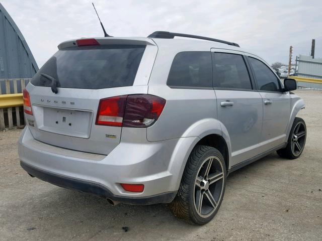 3D4PG1FG5BT532826 - 2011 DODGE JOURNEY MA SILVER photo 4