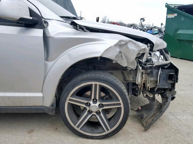 3D4PG1FG5BT532826 - 2011 DODGE JOURNEY MA SILVER photo 9