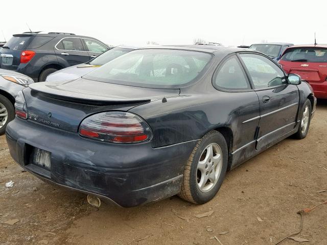 1G2WP12K4VF300319 - 1997 PONTIAC GRAND PRIX BLACK photo 4