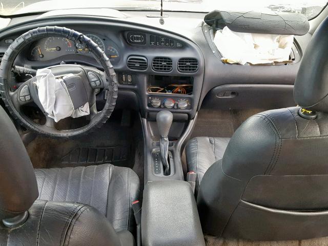 1G2WP12K4VF300319 - 1997 PONTIAC GRAND PRIX BLACK photo 9