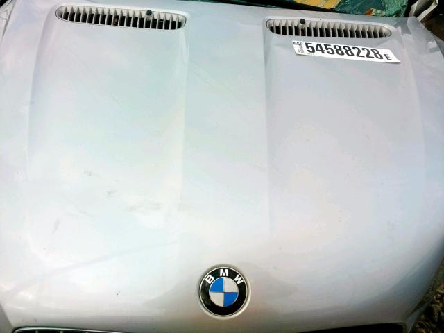 5UXFB53576LV20534 - 2006 BMW X5 4.4I SILVER photo 7