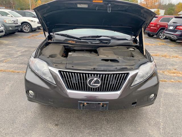 2T2BK1BA8AC047259 - 2010 LEXUS RX 350 BROWN photo 10