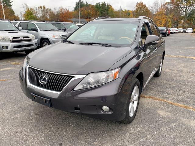 2T2BK1BA8AC047259 - 2010 LEXUS RX 350 BROWN photo 2