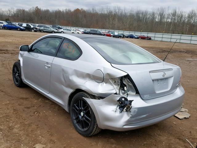 JTKDE3B71A0307539 - 2010 TOYOTA SCION TC SILVER photo 3