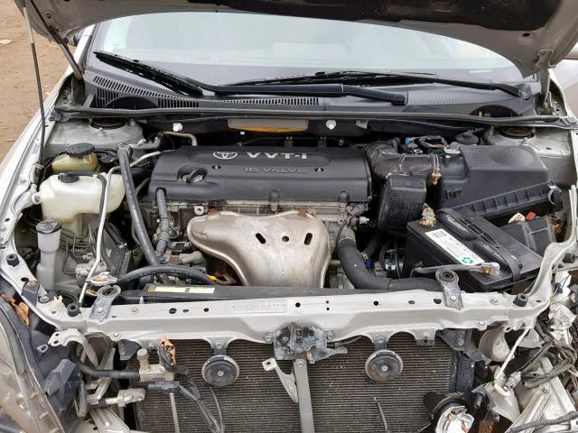 JTKDE3B71A0307539 - 2010 TOYOTA SCION TC SILVER photo 7