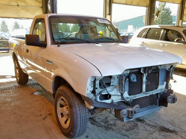 1FTYR10D59PA64721 - 2009 FORD RANGER WHITE photo 1