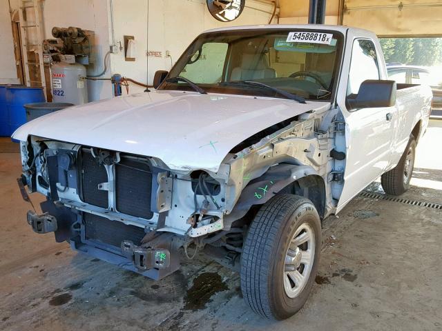 1FTYR10D59PA64721 - 2009 FORD RANGER WHITE photo 2