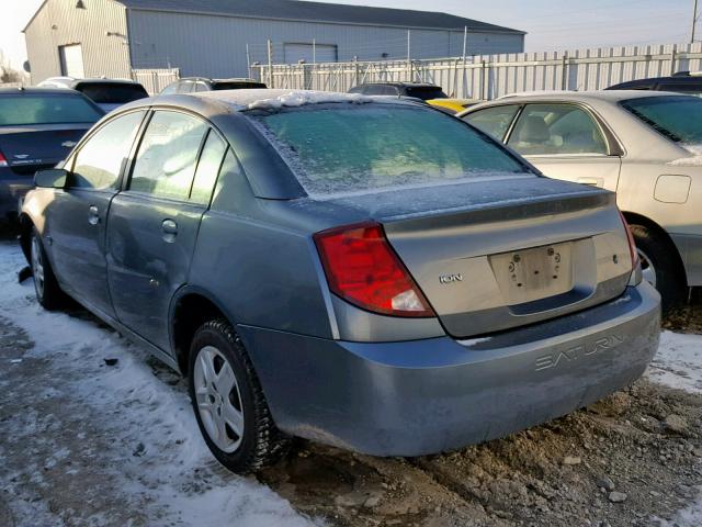 1G8AJ55F06Z193289 - 2006 SATURN ION LEVEL GRAY photo 3