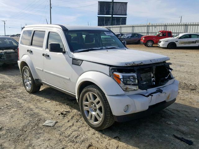 1D4PT4GK2BW602244 - 2011 DODGE NITRO HEAT WHITE photo 1