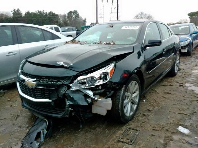 1G11D5SLXFF261440 - 2015 CHEVROLET MALIBU 2LT BLACK photo 2