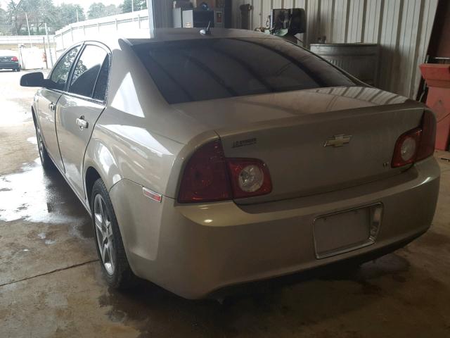 1G1ZH57B48F213944 - 2008 CHEVROLET MALIBU 1LT ოქროსფერი ფოტო 3