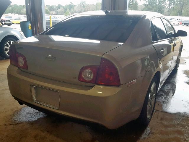1G1ZH57B48F213944 - 2008 CHEVROLET MALIBU 1LT ოქროსფერი ფოტო 4