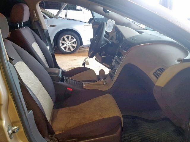 1G1ZH57B48F213944 - 2008 CHEVROLET MALIBU 1LT ოქროსფერი ფოტო 5