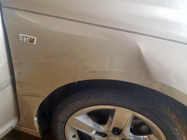 1G1ZH57B48F213944 - 2008 CHEVROLET MALIBU 1LT ოქროსფერი ფოტო 9