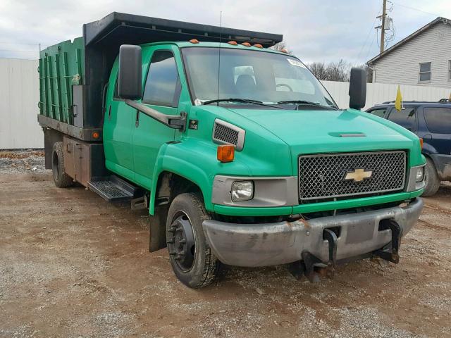 1GBE5E1E95F534072 - 2005 CHEVROLET C5500 C5E0 GREEN photo 1