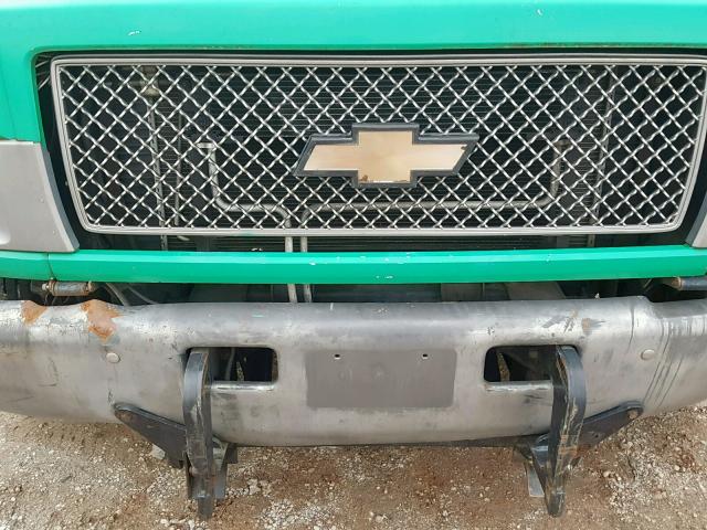 1GBE5E1E95F534072 - 2005 CHEVROLET C5500 C5E0 GREEN photo 9