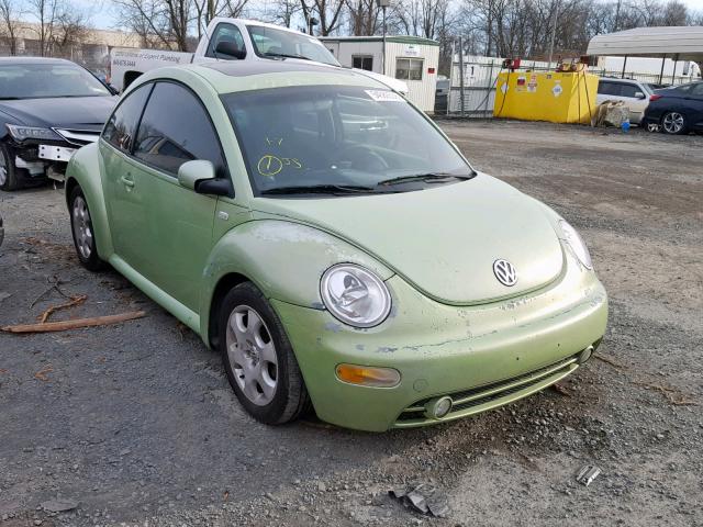 3VWCB21C02M417255 - 2002 VOLKSWAGEN NEW BEETLE Yaşıl foto 1