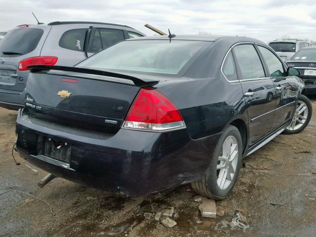 2G1WC5E36G1127473 - 2016 CHEVROLET IMPALA LIM BLACK photo 4