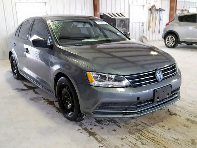 3VWLA7AJ9FM401396 - 2015 VOLKSWAGEN JETTA TDI CHARCOAL photo 1