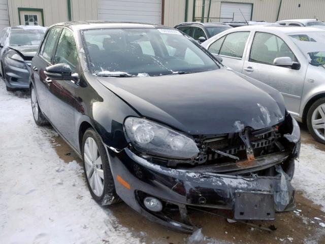 WVWNM7AJ8CW183787 - 2012 VOLKSWAGEN GOLF 黑色 照片 1