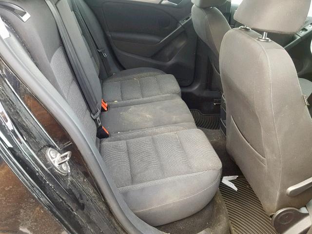 WVWNM7AJ8CW183787 - 2012 VOLKSWAGEN GOLF 黑色 照片 6