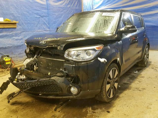 KNDJX3A52E7053891 - 2014 KIA SOUL ! BLACK photo 2