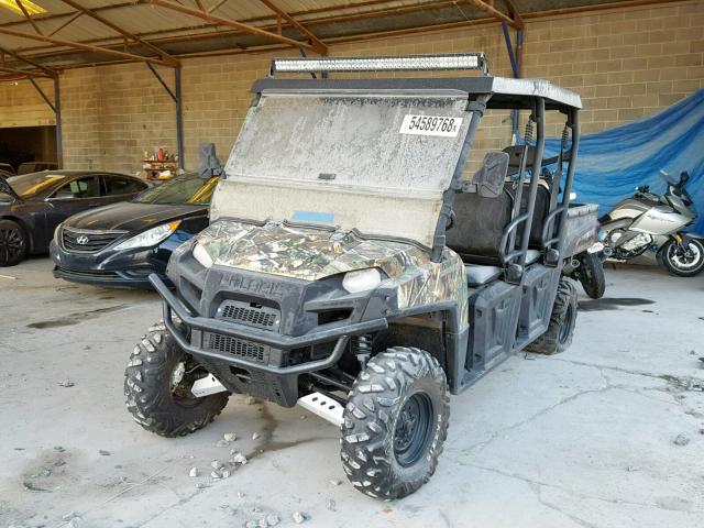 4XAWH7EA5D2707285 - 2013 POLARIS RANGER 800 TWO TONE photo 2