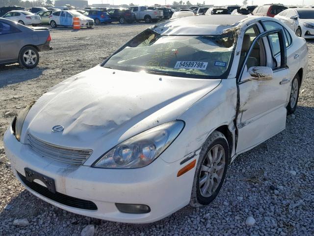 JTHBA30G245004191 - 2004 LEXUS ES 330 WHITE photo 2