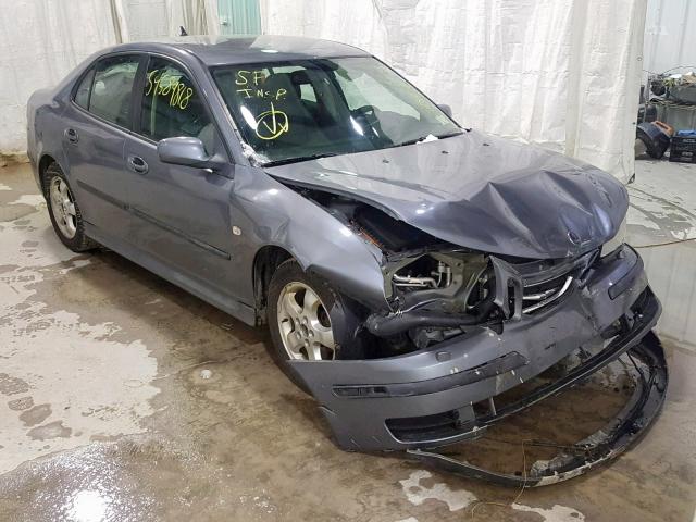 YS3FD49Y971115563 - 2007 SAAB 9-3 2.0T GRAY photo 1