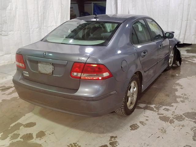 YS3FD49Y971115563 - 2007 SAAB 9-3 2.0T GRAY photo 4