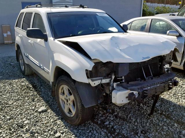 1J4HR58N16C300430 - 2006 JEEP GRAND CHER WHITE photo 1