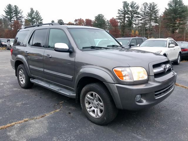 5TDBT48A97S280822 - 2007 TOYOTA SEQUOIA LI GRAY photo 1