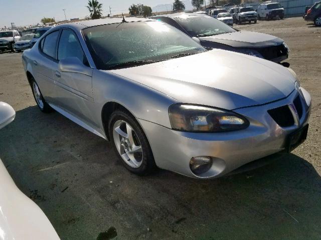 2G2WR524741186079 - 2004 PONTIAC GRAND PRIX SILVER photo 1