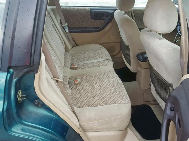 JF1SF6552XH706094 - 1999 SUBARU FORESTER S GREEN photo 6