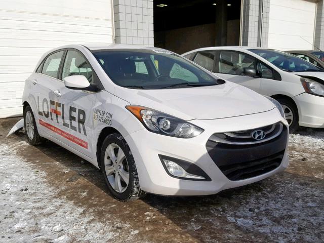 KMHD35LE6DU030059 - 2013 HYUNDAI ELANTRA GT WHITE photo 1