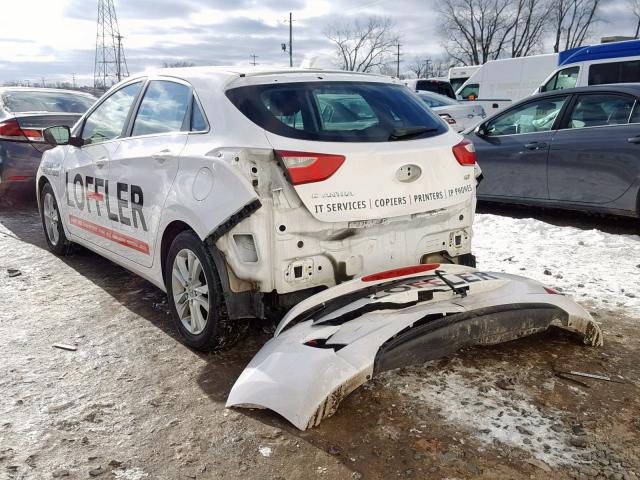 KMHD35LE6DU030059 - 2013 HYUNDAI ELANTRA GT WHITE photo 3