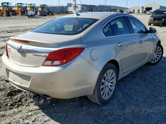 2G4GS5EV3D9182584 - 2013 BUICK REGAL PREM GOLD photo 4