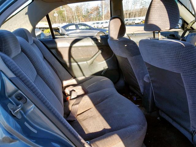 2HGEJ6614YH597930 - 2000 HONDA CIVIC BASE Turkuaz foto 6