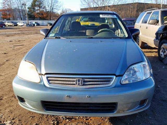 2HGEJ6614YH597930 - 2000 HONDA CIVIC BASE Turkuaz foto 9