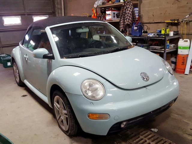 3VWCD31Y75M361797 - 2005 VOLKSWAGEN NEW BEETLE 青色 照片 1