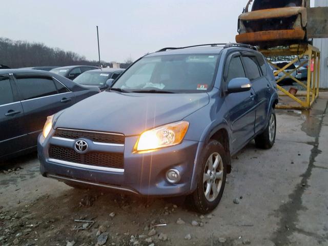 JTMBF31V69D003879 - 2009 TOYOTA RAV4 LIMIT BLUE photo 2