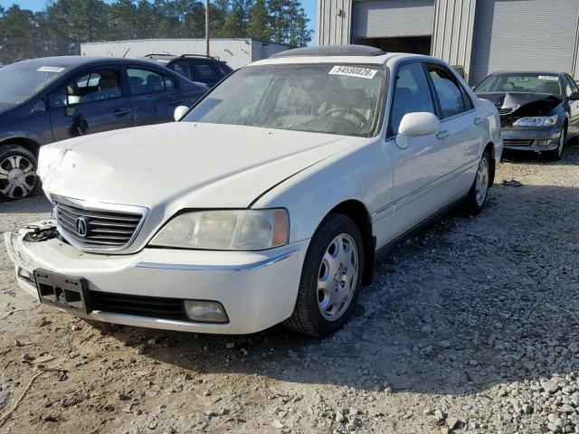 JH4KA9654YC010374 - 2000 ACURA 3.5RL WHITE photo 2